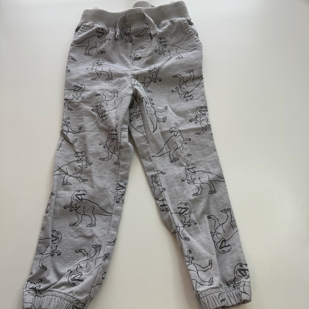Garanimals Light Gray Dinosaur Joggers